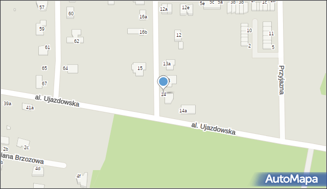 Zgorzelec, Okólna, 14, mapa Zgorzelec