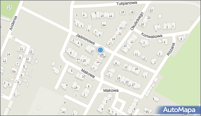 Zgorzelec, Okulickiego-Niedźwiadka Leopolda, gen., 13, mapa Zgorzelec