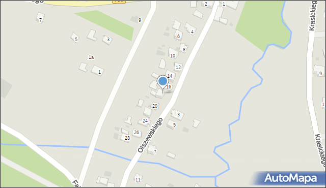 Alwernia, Olszewskiego Karola, 18, mapa Alwernia