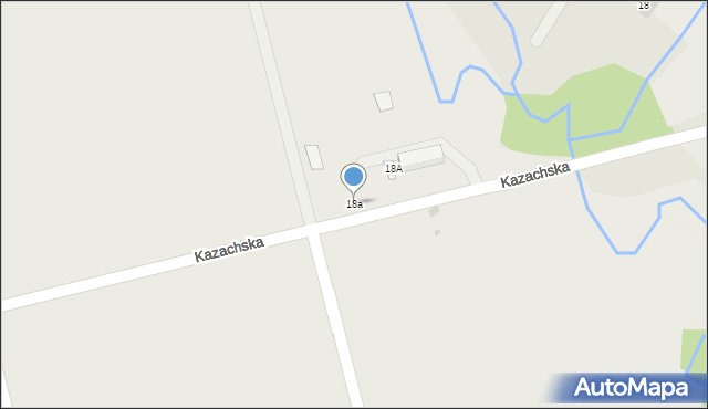 Alwernia, Olszewskiego Karola, 18a, mapa Alwernia