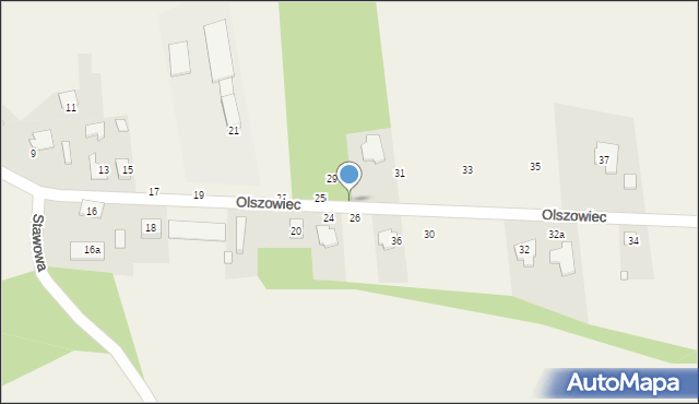 Borowianka, Olszowiec, 27, mapa Borowianka