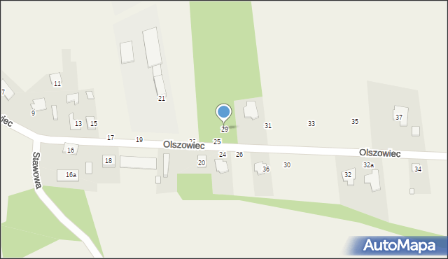 Borowianka, Olszowiec, 29, mapa Borowianka
