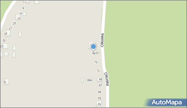 Bukowno, Olkuska, 75, mapa Bukowno