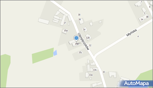 Chrząstowice, Olimpijczyków, 35B, mapa Chrząstowice