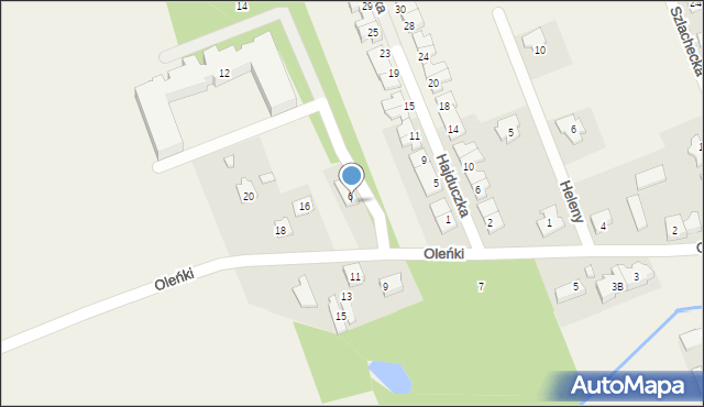 Dawidy Bankowe, Oleńki, 8, mapa Dawidy Bankowe