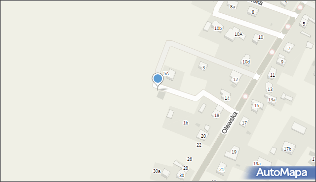 Jaczkowice, Oławska, 18b, mapa Jaczkowice