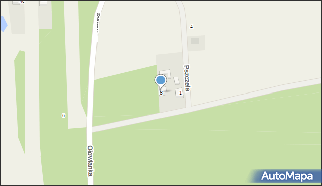 Jaskrów, Ołowianka, 8, mapa Jaskrów