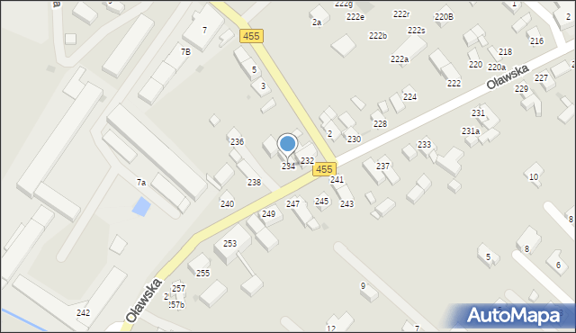 Jelcz-Laskowice, Oławska, 234, mapa Jelcz-Laskowice