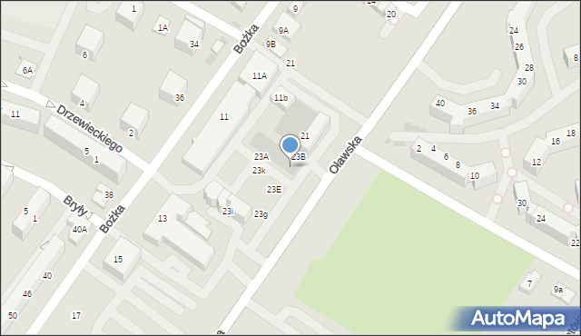 Jelcz-Laskowice, Oławska, 23C, mapa Jelcz-Laskowice