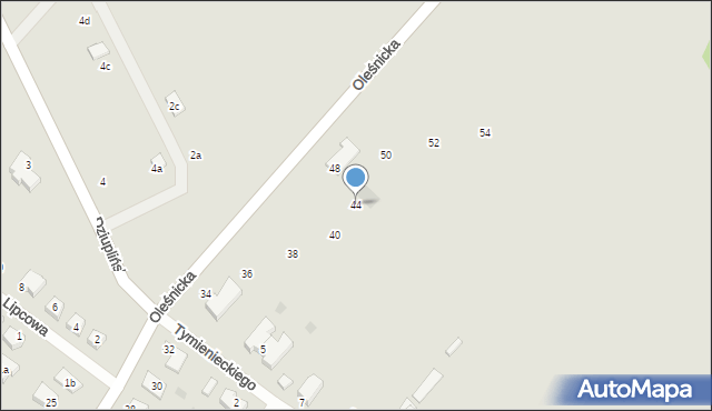 Jelcz-Laskowice, Oleśnicka, 44, mapa Jelcz-Laskowice