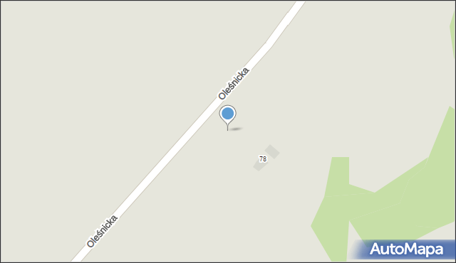 Jelcz-Laskowice, Oleśnicka, 74, mapa Jelcz-Laskowice