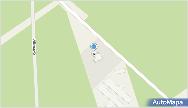 Jonkowo, Olsztyńska, 64, mapa Jonkowo