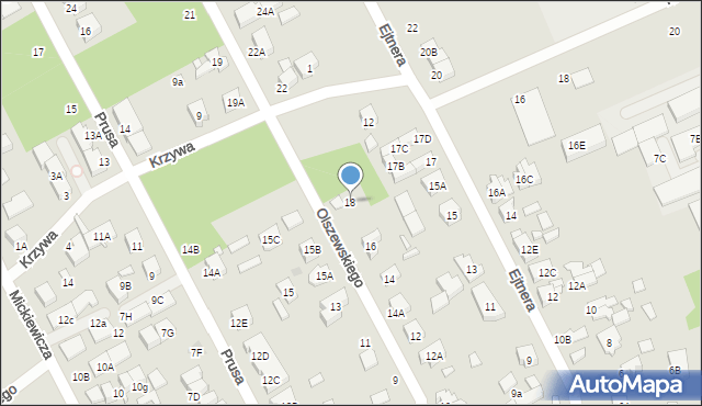 Kobyłka, Olszewskiego Karola, 18, mapa Kobyłka