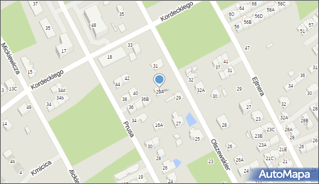 Kobyłka, Olszewskiego Karola, 29A, mapa Kobyłka