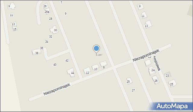 Krapkowice, Oleandrów, 32, mapa Krapkowice