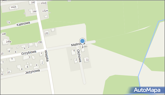 Nowa Wieś Tworoska, Olchowa, 9, mapa Nowa Wieś Tworoska