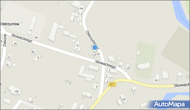 Nowogrodziec, Ołdrzychowska, 2, mapa Nowogrodziec