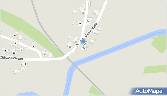 Nowogrodziec, Ołdrzychowska, 21a, mapa Nowogrodziec