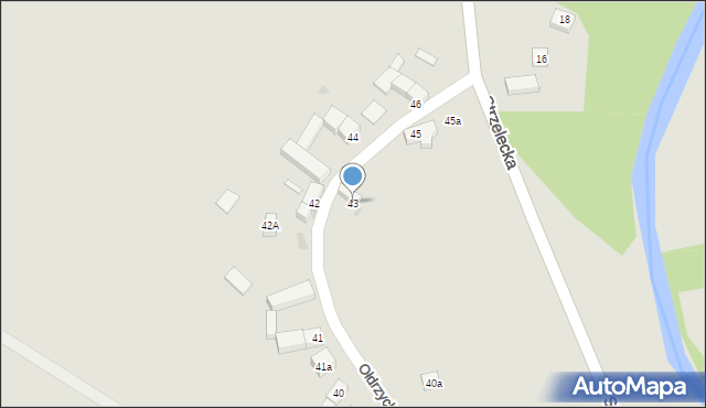 Nowogrodziec, Ołdrzychowska, 43, mapa Nowogrodziec