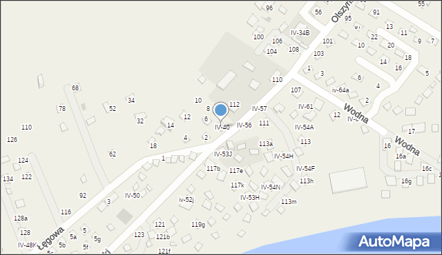 Okuninka, Olszynki, 114, mapa Okuninka