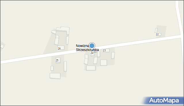 Olbrachcice, Olbrachcice, 24, mapa Olbrachcice