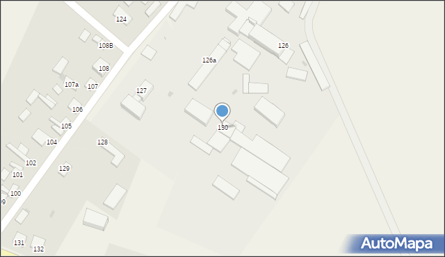 Olbrachcice, Olbrachcice, 130, mapa Olbrachcice
