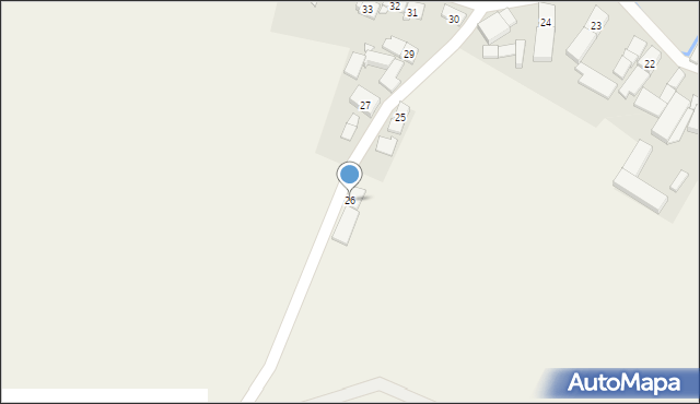 Olbrachcice, Olbrachcice, 26, mapa Olbrachcice