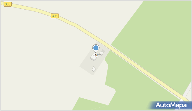Olbrachcice, Olbrachcice, 20, mapa Olbrachcice