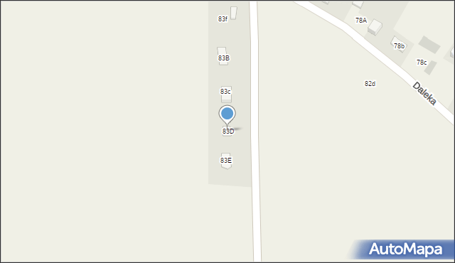 Olbrachcice Wielkie, Olbrachcice Wielkie, 83D, mapa Olbrachcice Wielkie