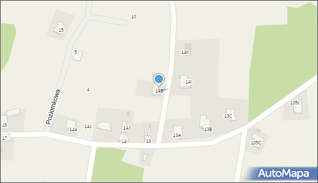 Olbrachtów, Olbrachtów, 14B, mapa Olbrachtów