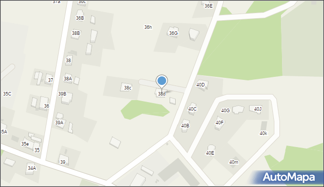 Olbrachtów, Olbrachtów, 38d, mapa Olbrachtów