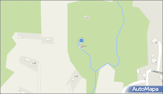 Olchawa, Olchawa, 108, mapa Olchawa