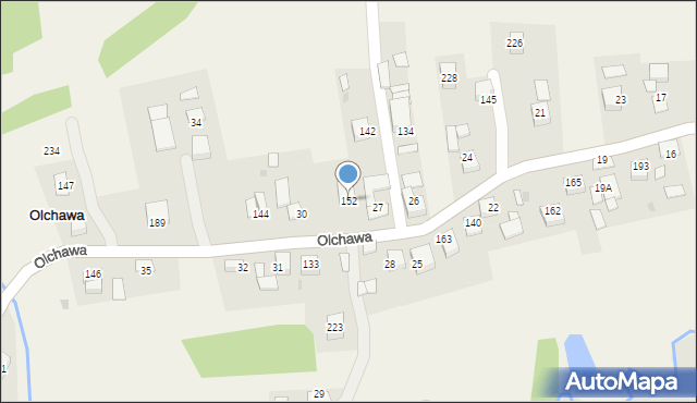Olchawa, Olchawa, 152, mapa Olchawa