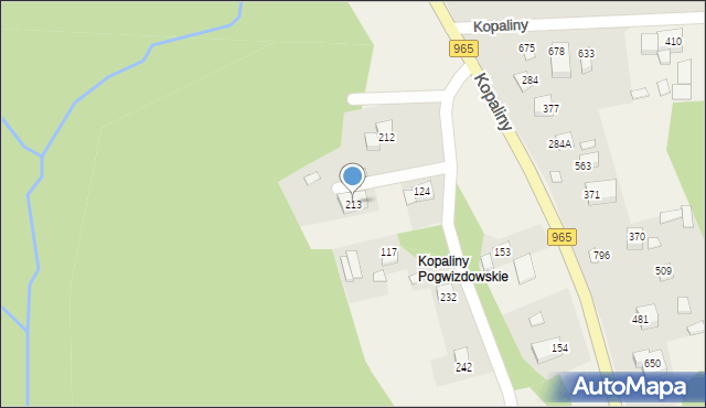 Olchawa, Olchawa, 213, mapa Olchawa