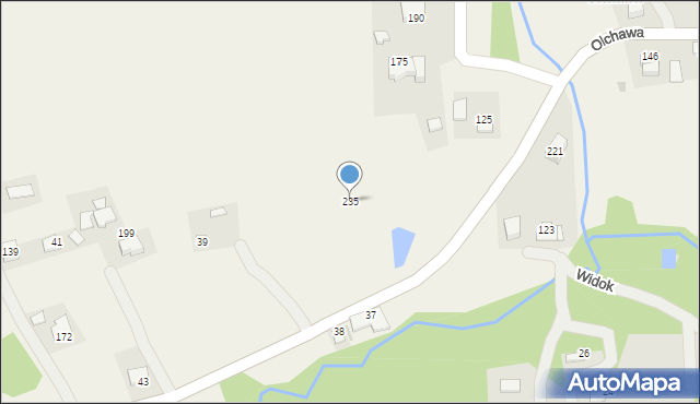 Olchawa, Olchawa, 235, mapa Olchawa