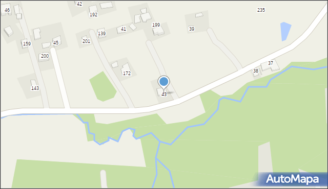 Olchawa, Olchawa, 43, mapa Olchawa