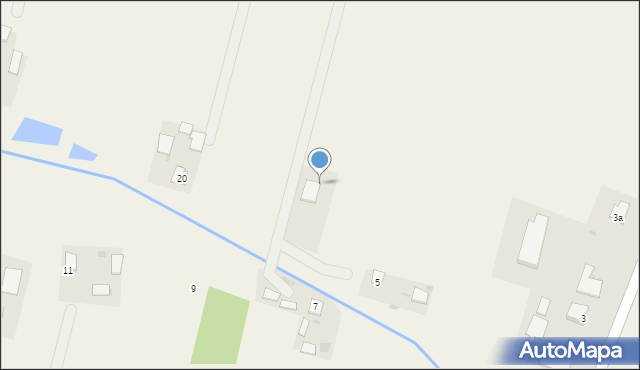 Olchowiec, Olchowiec, 5a, mapa Olchowiec