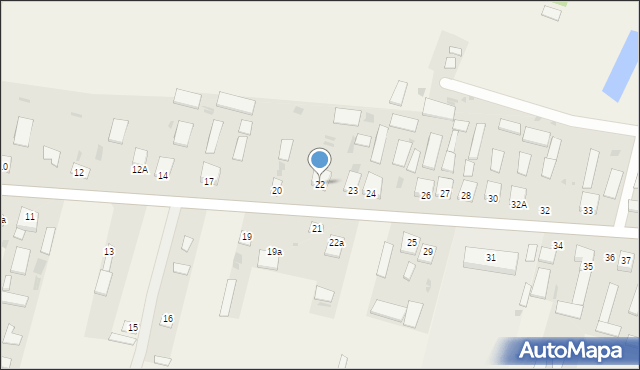 Olchowiec, Olchowiec, 22, mapa Olchowiec