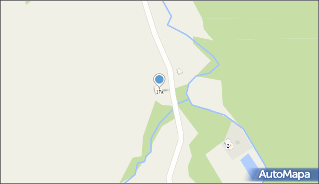 Olchowiec, Olchowiec, 17a, mapa Olchowiec