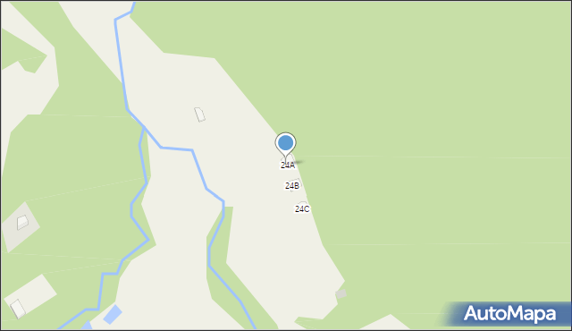 Olchowiec, Olchowiec, 24A, mapa Olchowiec