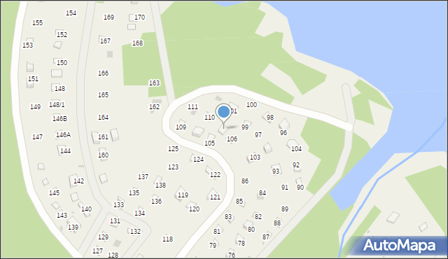 Olchowiec, Olchowiec, 108, mapa Olchowiec