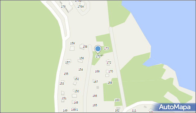 Olchowiec, Olchowiec, 171, mapa Olchowiec