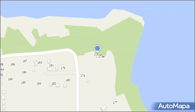 Olchowiec, Olchowiec, 174f, mapa Olchowiec
