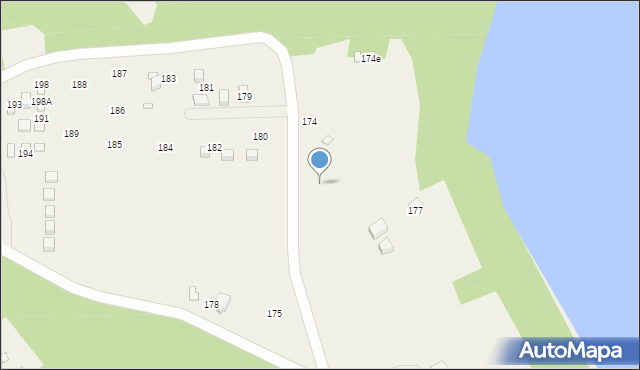 Olchowiec, Olchowiec, 177l, mapa Olchowiec