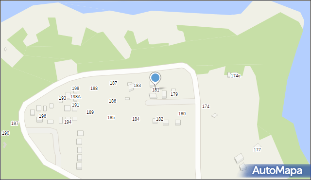 Olchowiec, Olchowiec, 181, mapa Olchowiec