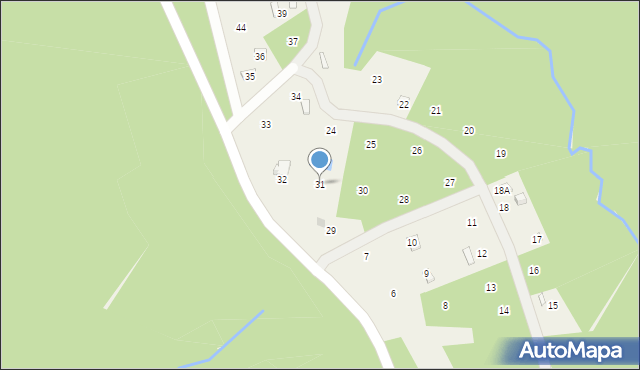 Olchowiec, Olchowiec, 31, mapa Olchowiec