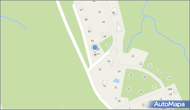 Olchowiec, Olchowiec, 35, mapa Olchowiec