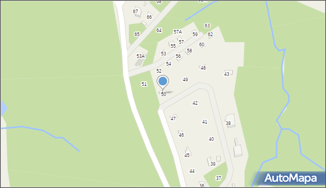 Olchowiec, Olchowiec, 50, mapa Olchowiec