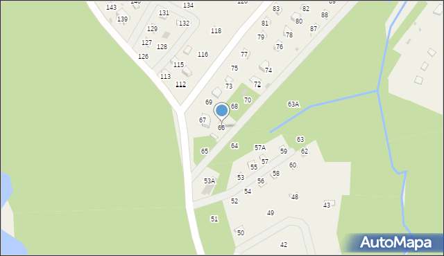 Olchowiec, Olchowiec, 66, mapa Olchowiec