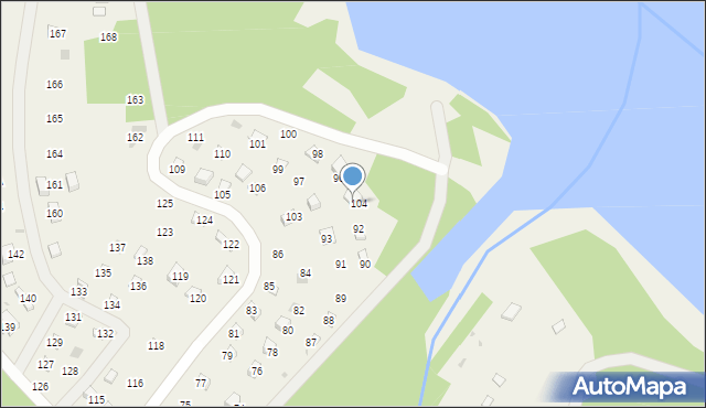 Olchowiec, Olchowiec, 94, mapa Olchowiec